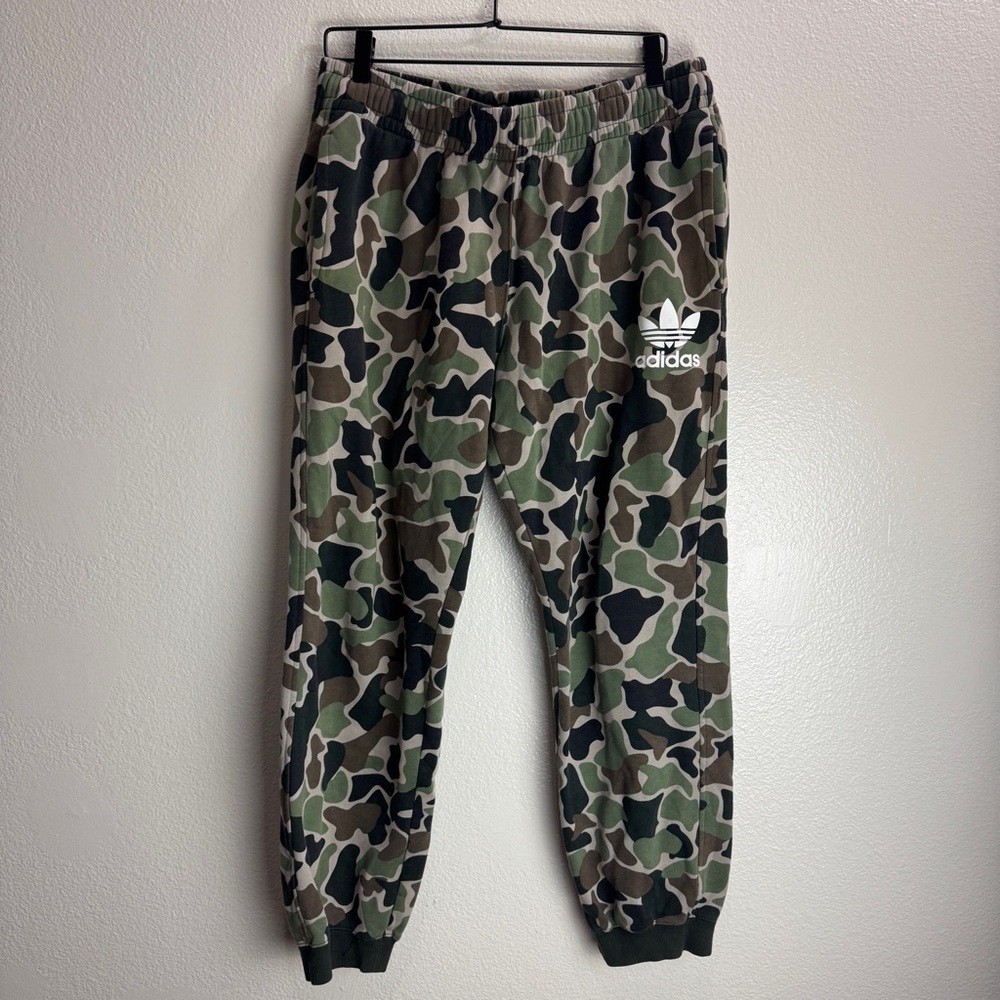 Adidas Camo Sweatpants Size XL